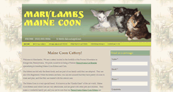 Desktop Screenshot of marylambs.com